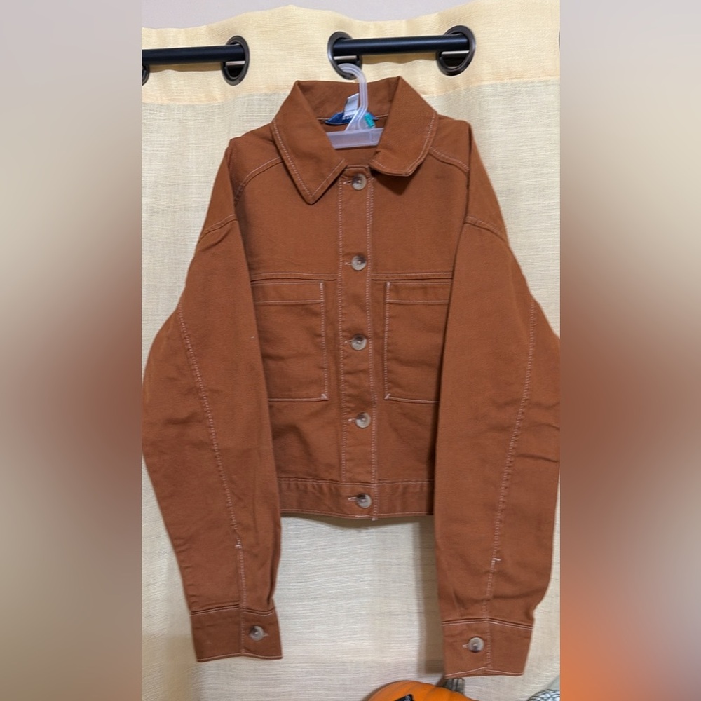 LADIES OLD NAVY CROPPED JACKET - SIZE SMALL